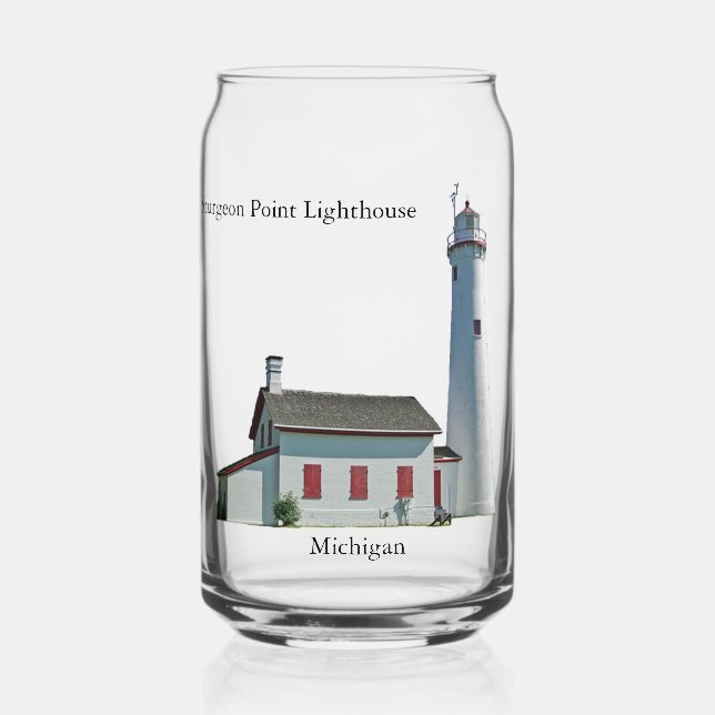 Sturgeon Point Lighthouse can glass (Front)