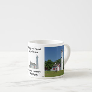 Sturgeon Point Lighthouse espresso mug