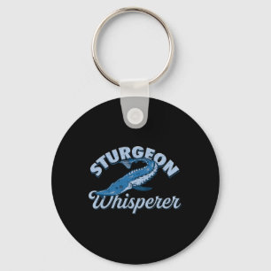 Sturgeon Whisperer Lake Life - Funny Fishing Gift  Key Ring