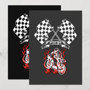 STURGIS MOTORCYCLE RALLY 2025 BIKE RALLY VINTAGE INVITATION