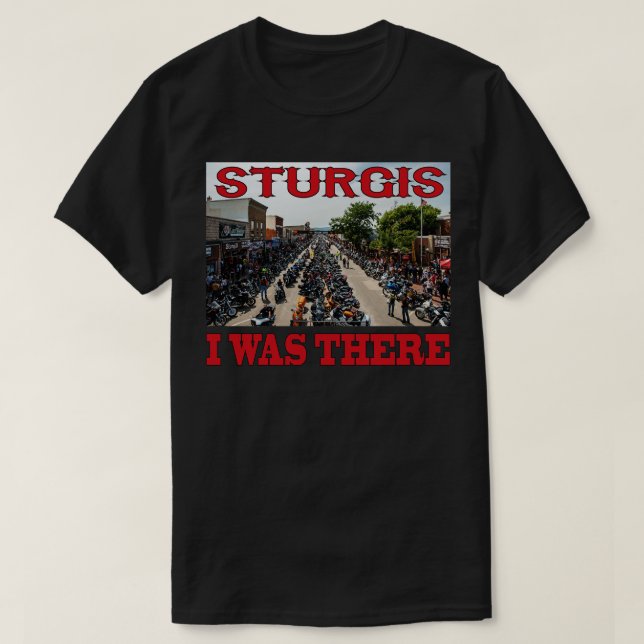 Sturgis Motorcycle Rally T-Shirt (Design Front)