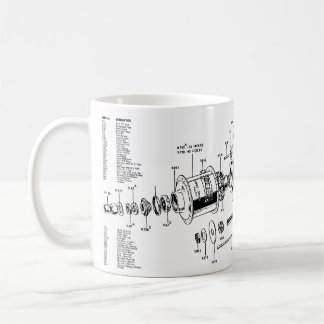 Sturmey-Archer Three-speed Mug (w/ parts list)