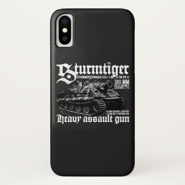 Sturmtiger Case-Mate iPhone Case (Back)