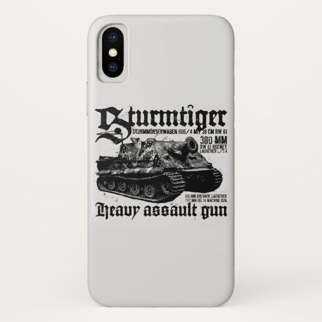 Sturmtiger Case-Mate iPhone Case (Back)