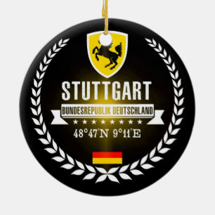 Stuttgart Ceramic Ornament