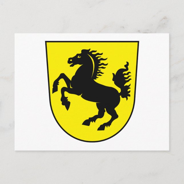 Stuttgart Coat of Arms Postcard (Front)