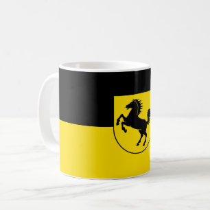 Stuttgart flag city germany symbol emblem horse coffee mug
