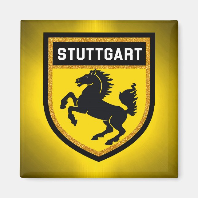 Stuttgart Flag Magnet (Front)