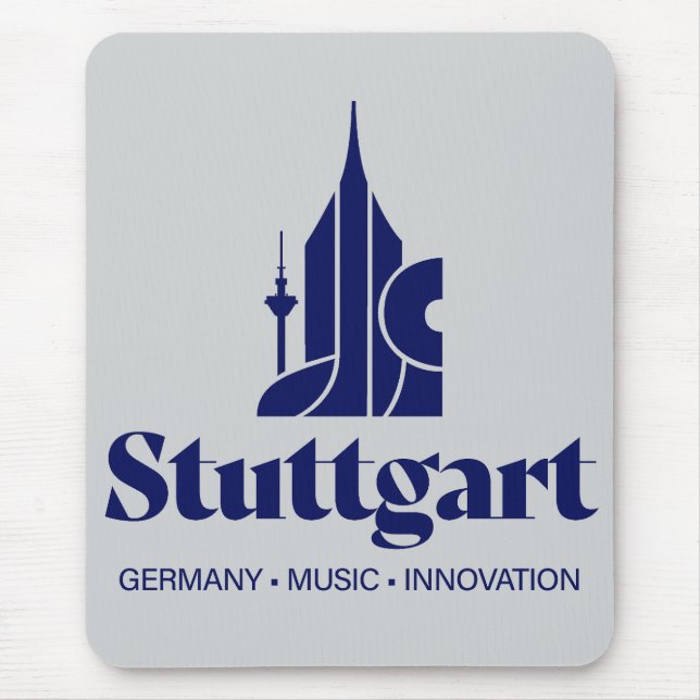 Stuttgart Germany Europe Mouse Pad (Front)