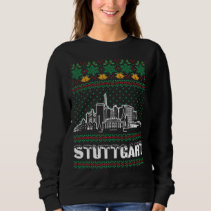 Stuttgart Germany Ugly Christmas Sweatshirt