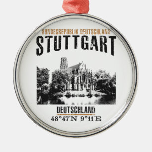 Stuttgart Metal Ornament