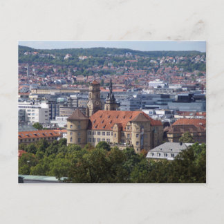 Stuttgart Stadtansicht - Altes Schloss Postcard