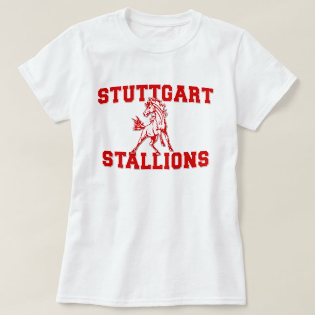 Stuttgart Stallions T-Shirt (Design Front)