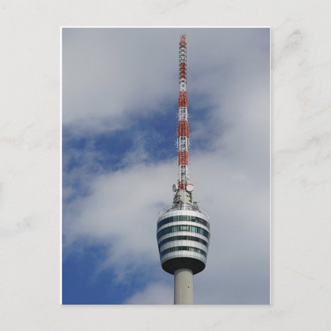 Stuttgarter Fernsehturm Korb Postcard (Front)