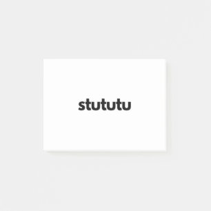 Stututu Turbo Noise Flutter Blow Off Valve Car Ent Post-it Notes