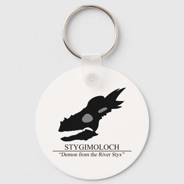 Stygimoloch Skull Key Ring (Front)