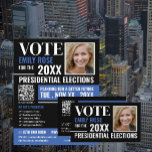 Styish Political Campaigner Advertising Flyer<br><div class="desc">Styish Political Campaigner Advertising Flyer by The Business Card Store.</div>