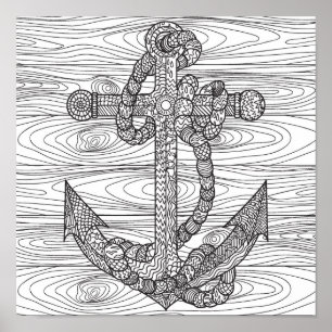 Style Anchor And Rope 2 Poster
