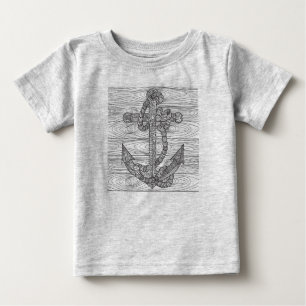 Style Anchor And Rope Baby T-Shirt