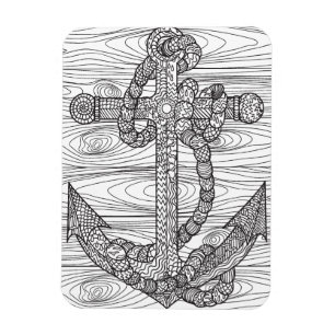 Style Anchor And Rope Magnet