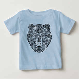 Style Bear Head Baby T-Shirt