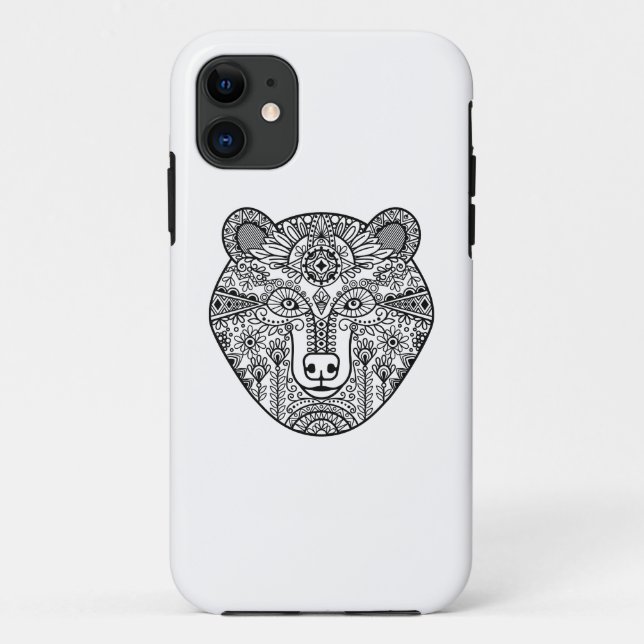 Style Bear Head Case-Mate iPhone Case (Back)