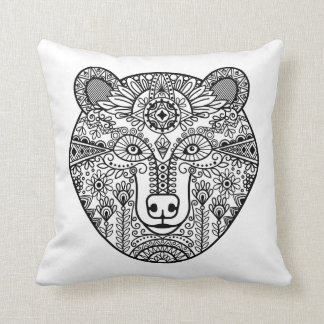 Style Bear Head Cushion