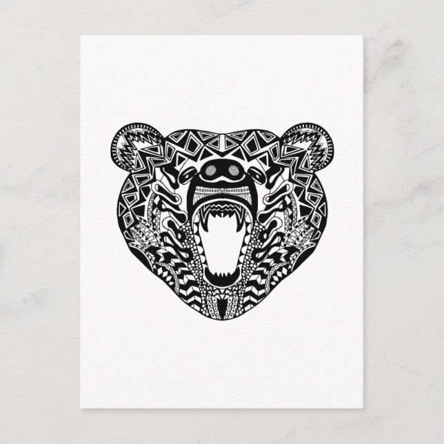 Style Bear Postcard (Front)