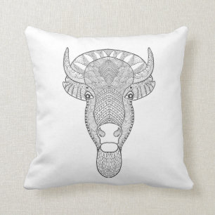 Style Bull Head Cushion