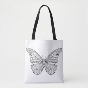 Style Butterfly 5 Tote Bag