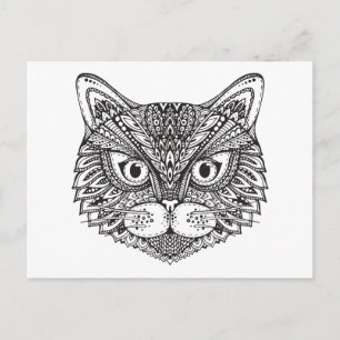 Style Cat Postcard