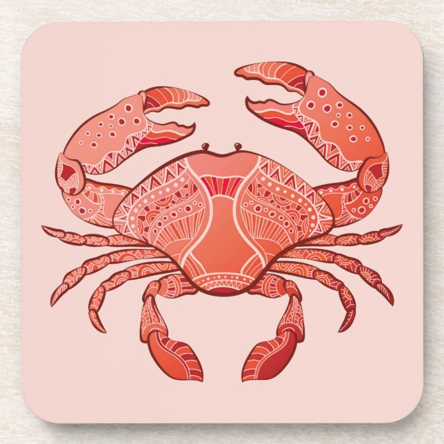 Style Crab Coaster (Front)