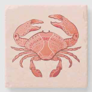 Style Crab Stone Coaster