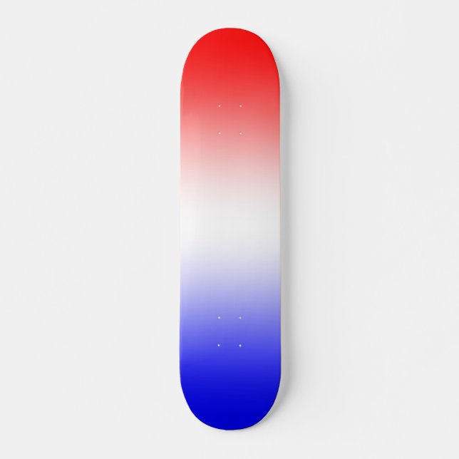 style drapeau Français Skateboard (Front)
