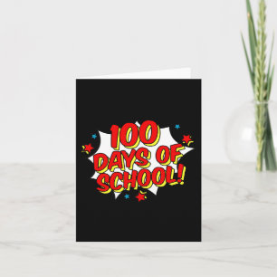Style Happy 100th 100 Days Of School Card