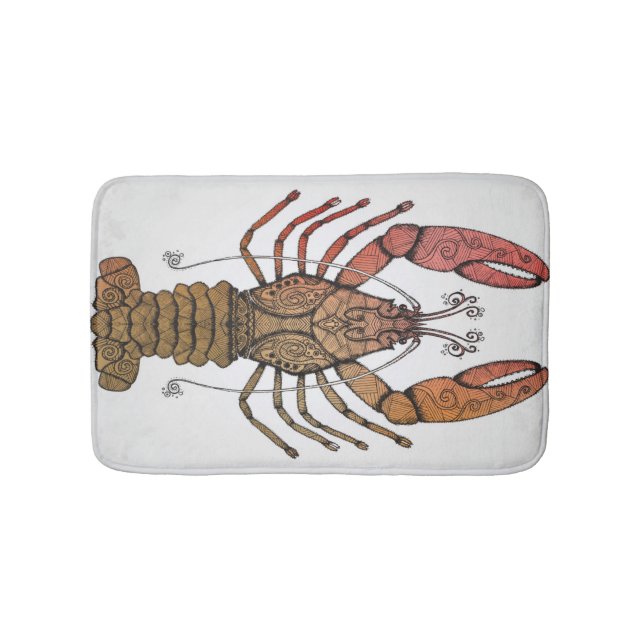 Style Lobster Bath Mat (Front)