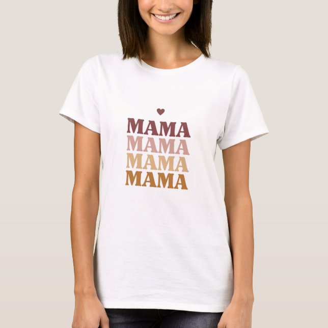 Style: Mama Women's Basic T-Shirt  (Front)