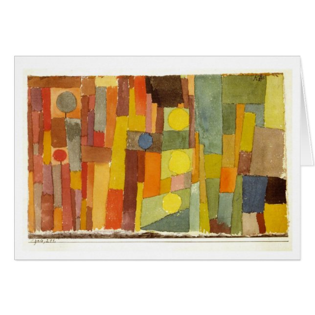 Style of Kairouan by Paul Klee (Front Horizontal)