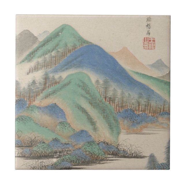 Style of Various Old Masters | Landscape Ceramic Tile (Front)