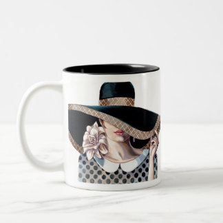 Style Right by Trish Biddle Two-Tone Coffee Mug