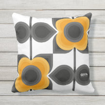 Style Sunflowers Throw Pillow
