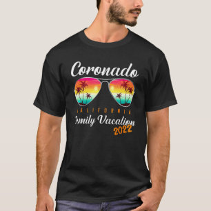 Style Sunglasses Family Vacation California Corona T-Shirt