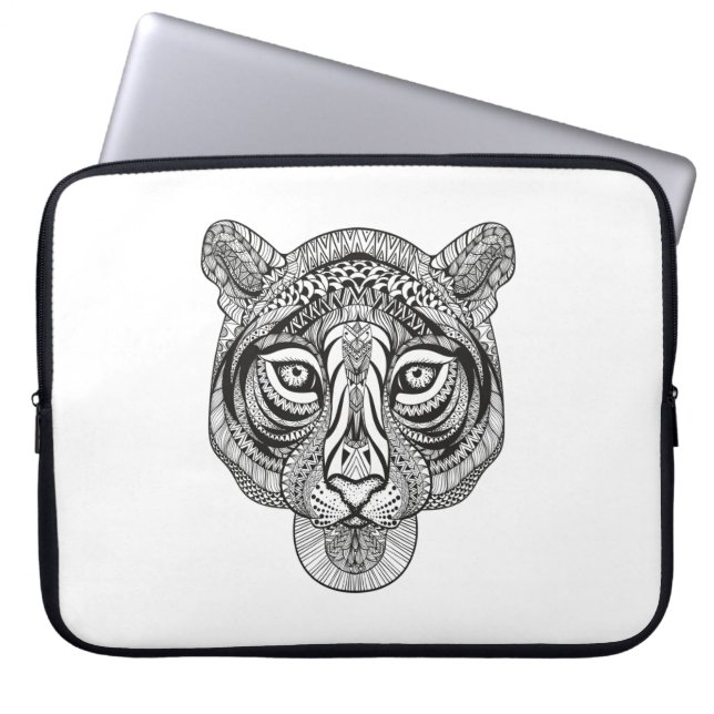 Style Tiger Laptop Sleeve (Front)