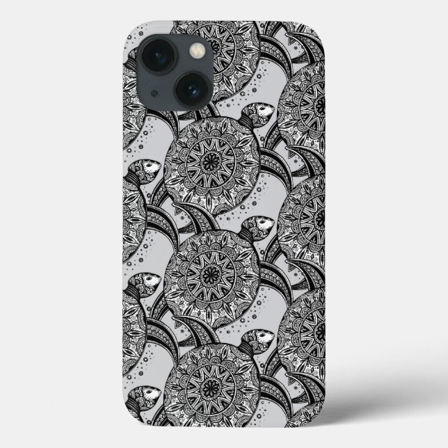Style Turtle Pattern Case-Mate iPhone Case (Back)