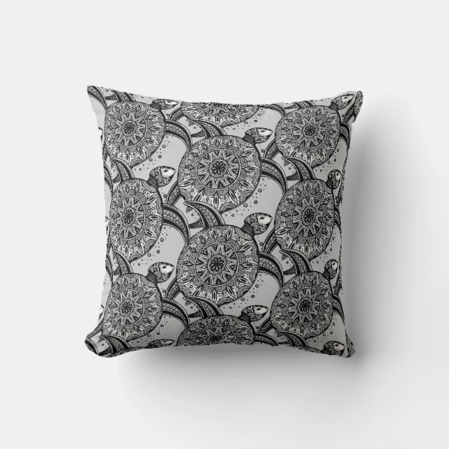 Style Turtle Pattern Cushion (Front)