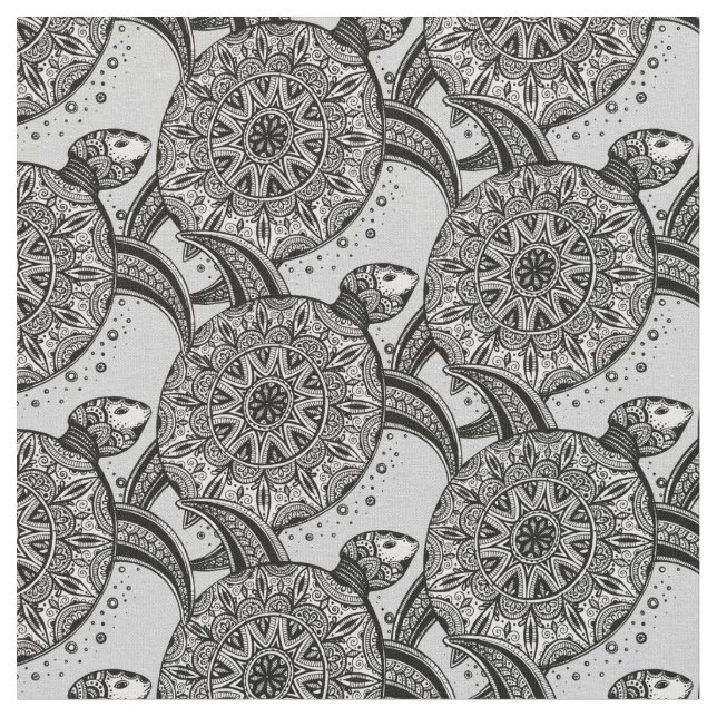 Style Turtle Pattern Fabric (Close Up)