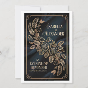 [Style] Wedding Welcome Poster Sign  [Flower/Theme Invitation