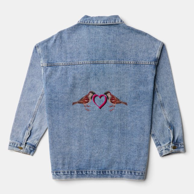 Style: Women's Denim Jacket (Jean Jacket (Back)