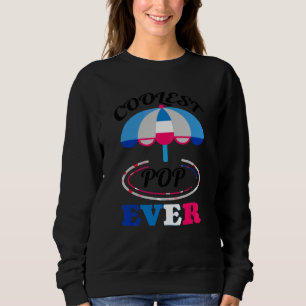 Stylek Popsicle Retro & Ice Cream Beach Umbrella Sweatshirt
