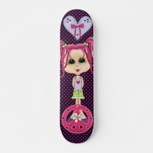Styling Peace Girl#7  Skateboard